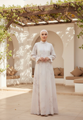 Elenora Muslim With Long Sleve | Cream