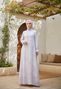 Elenora Muslim Long Dress | Purple