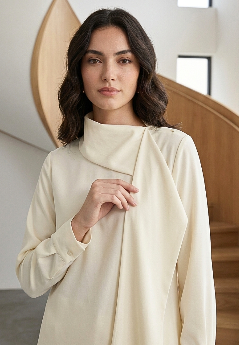 Vionette Signature Asymmetric Blouse