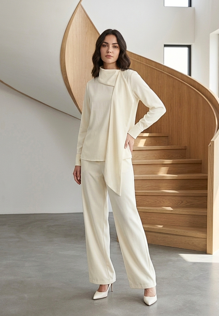 Vionette Signature Asymmetric Blouse
