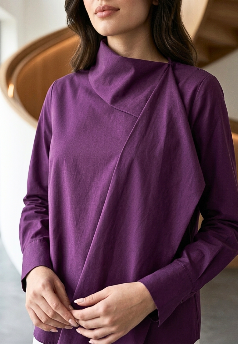 Vionette Signature Asymmetric Blouse