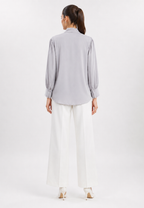 Celesta Blouse With Long Sleeve |Grey|Cream|Pink|Brown