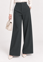 Vienna Long Pants | Black And Grey