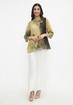 Kezia Chiffon Blouse | Yellow