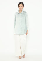 Monogram Shirt With Long Sleeve | Blue
