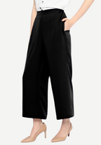 Jeddah Plain Cullot Casual Look | Black