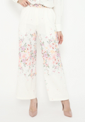 Jardin Floral Cullote In Cream By Brilliant Girl