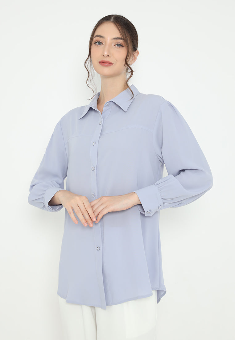 Ophelie Casual Shirt | Blue