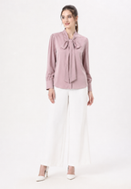 Celesta Blouse Dusty Rose And Midnight Blue By Brilliant Girl