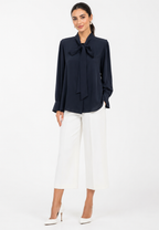 Celesta Blouse Dusty Rose And Midnight Blue By Brilliant Girl