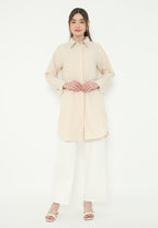 Elmira Shirt Cotton With Sequin Detail | Cream