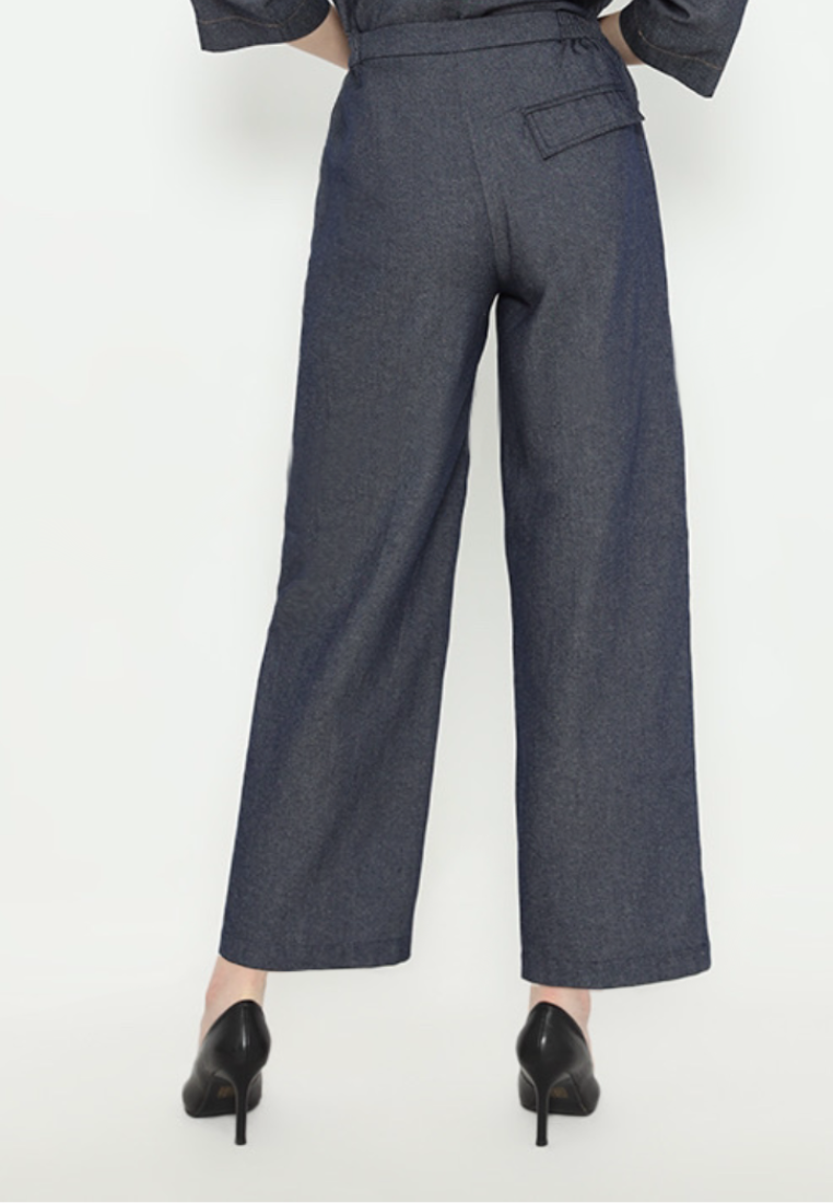 Velia Tops Denim | Navy