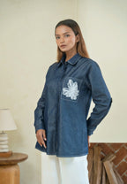 Evolve Bloom Denim in Pocket | Navy