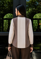 Amarilis Cocoa Bloom Shirt | Brown