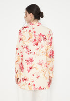 Cressida Tops Floral Motif | Cream