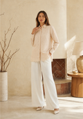 Riby Shirt Cutbol With Long Sleeve | Cream
