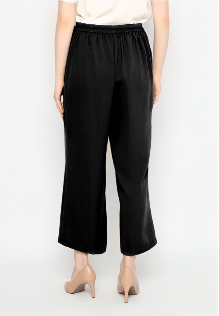 Jeddah Plain Cullot Casual Look | Black