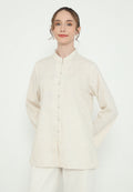 Veloura Blouse Sanghai Linen | Cream