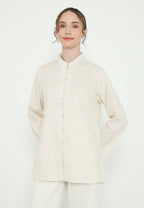 Veloura Blouse Sanghai Linen | Cream