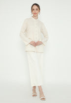 Veloura Blouse Sanghai Linen | Cream