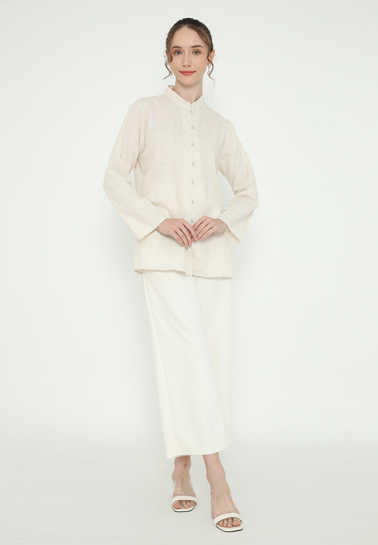 Veloura Blouse Sanghai Linen | Cream