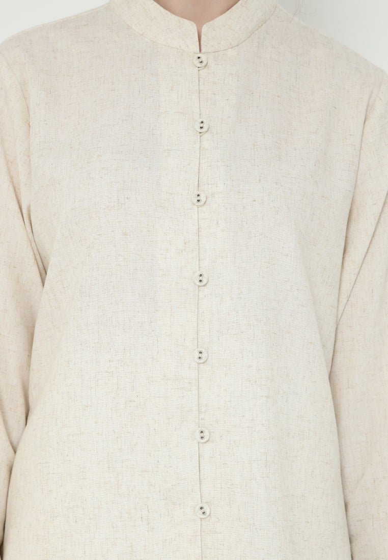 Veloura Blouse Sanghai Linen | Cream