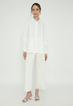 Clarisse Tops With Long Sleeve | White