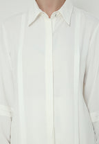 Clarisse Tops With Long Sleeve | White