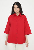 Manohara Tops With Texture | Red