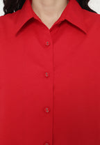 Manohara Tops With Texture | Red