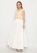 Zivara Maxi Skirt | White