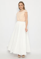 Zivara Maxi Skirt | White
