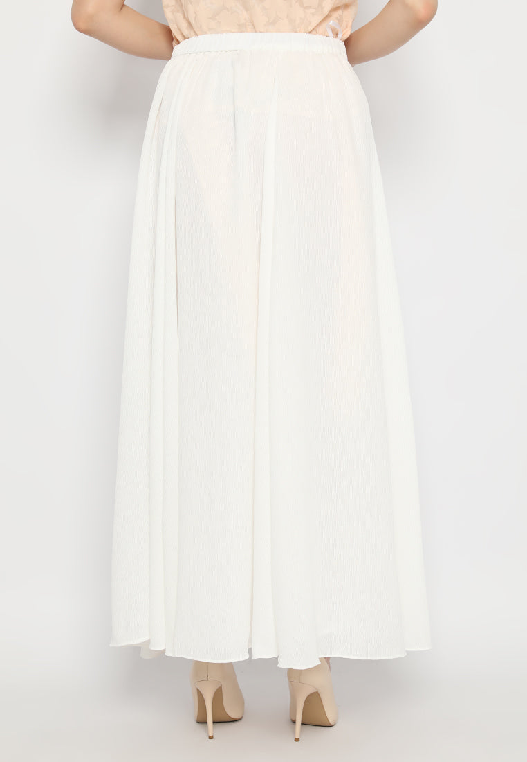 Zivara Maxi Skirt | White