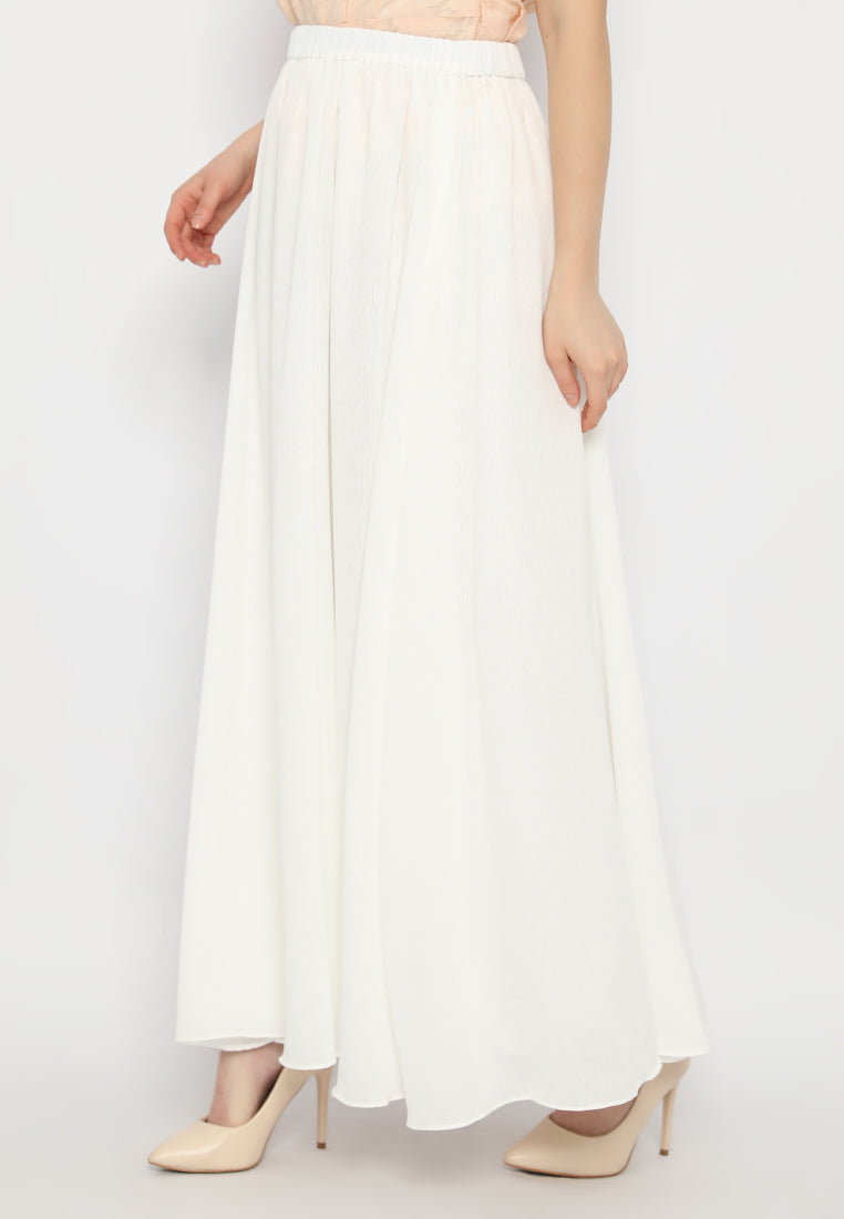 Zivara Maxi Skirt | White