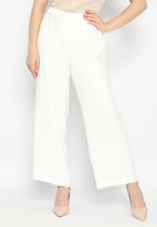 Jeddah Plain Long Cullote | Broken White