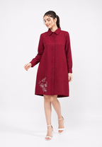 Citara Tunic Embroidery Casual Long Sleeve Arlette By Brilliant Girl