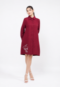 Citara Tunic Embroidery Casual Long Sleeve Arlette By Brilliant Girl