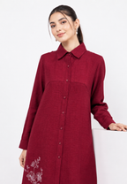 Citara Tunic Embroidery Casual Long Sleeve Arlette By Brilliant Girl