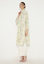 Grace Tunic Floral Motif | Cream