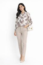 Maine Chiffon Blouse | White